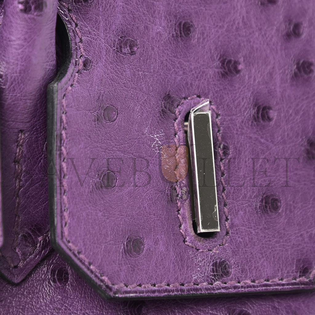 H**mes master birkin 30 ultra violet 1077693 (30*24*16cm)